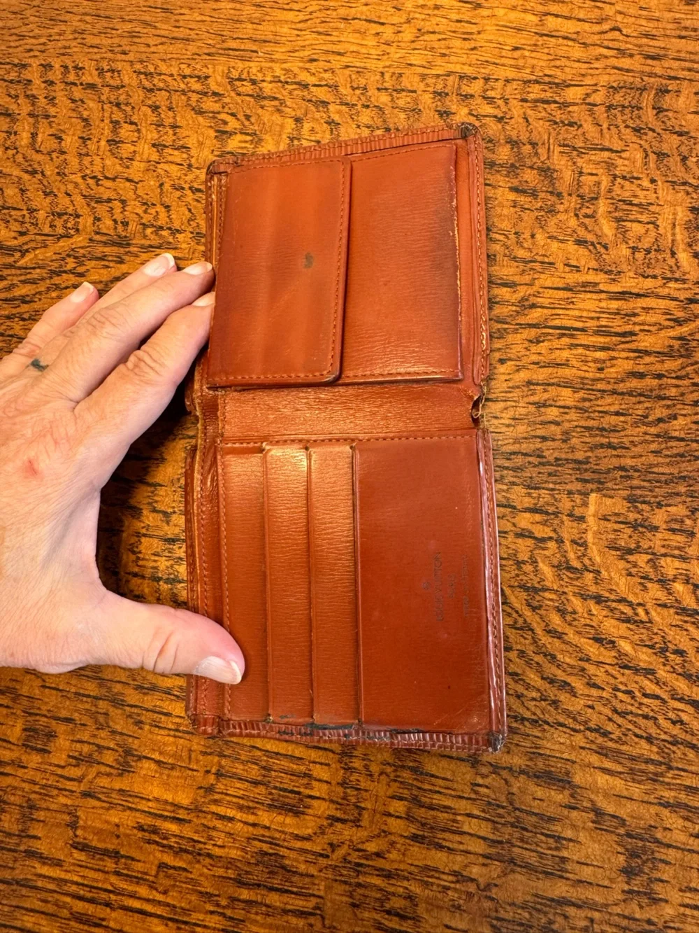 Louis Vuitton Epi Leather Bifold Wallet